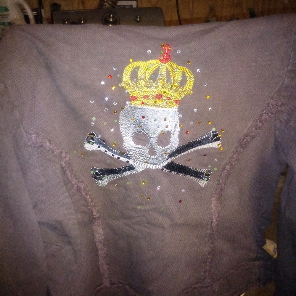 Small ladies skull jacket